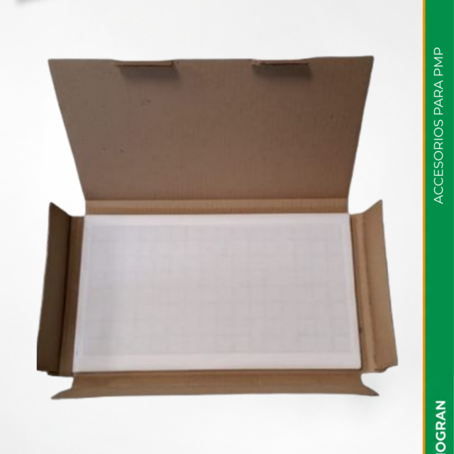CAJA 20 UNIDADES PLACA INDUSTRIA GREENSAFE